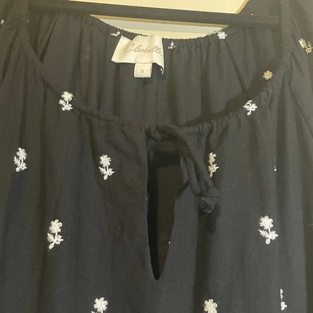 Cleobella cotton embroidered dress